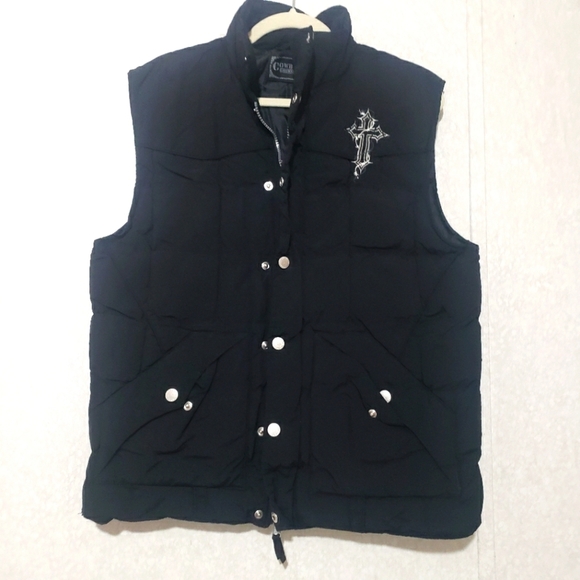 cowboy hard ware Other - COWBOY....Chrome Hearts Black Puffer Vest..size:M